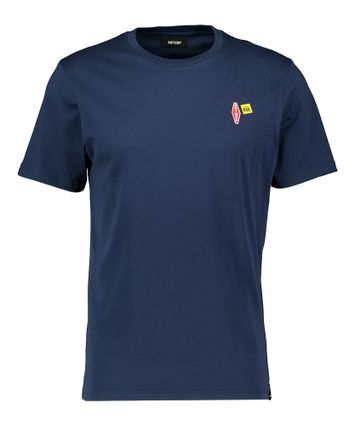 Donkerblauwe t-shirt  met logo Antwrp