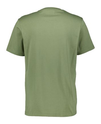 Kaki t-shirt met logo Antwrp