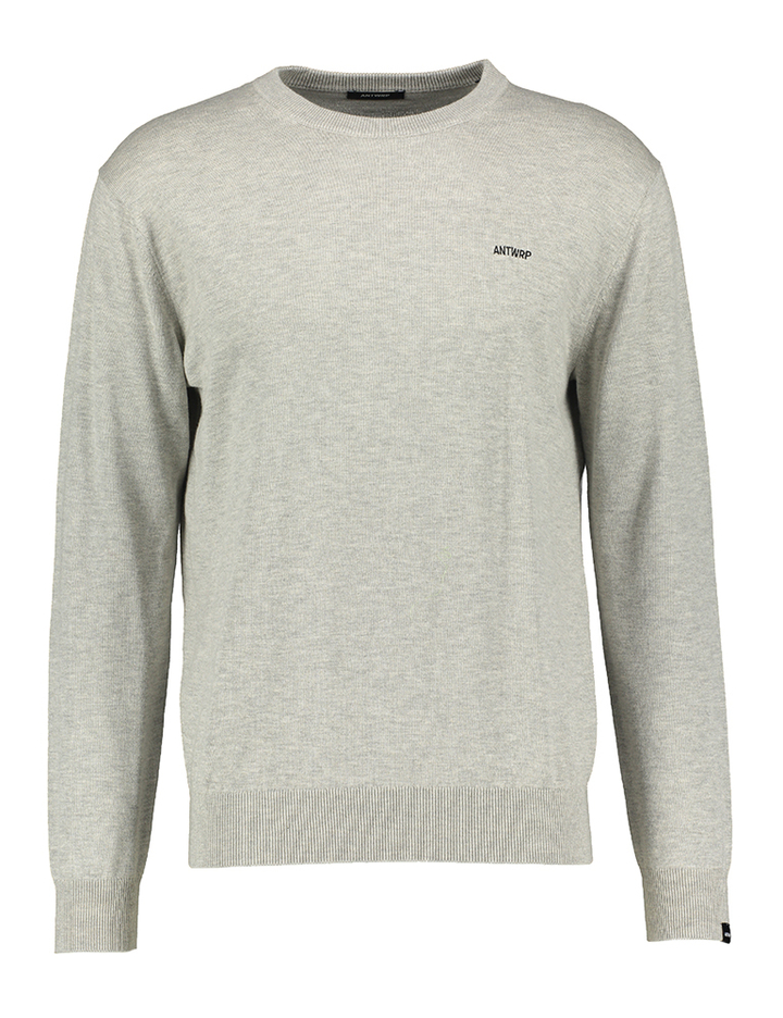 Grijz trui met ronde hals Antwrp
