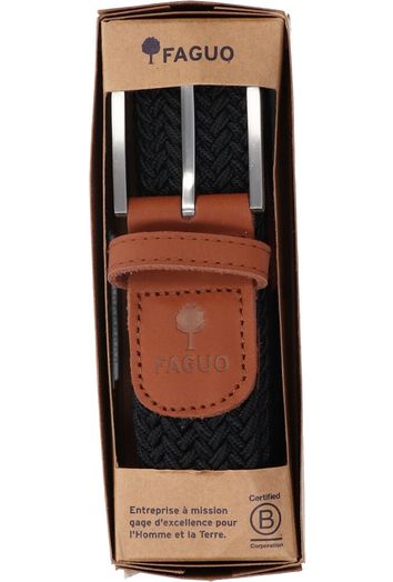 Zwarte riem Faguo