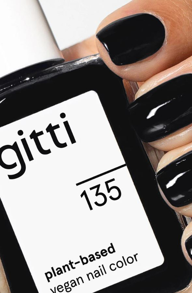 Zwarte nagellak Gitti 