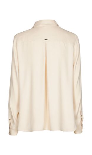 Champagne kleurige blouse met knopen Habon Xandres