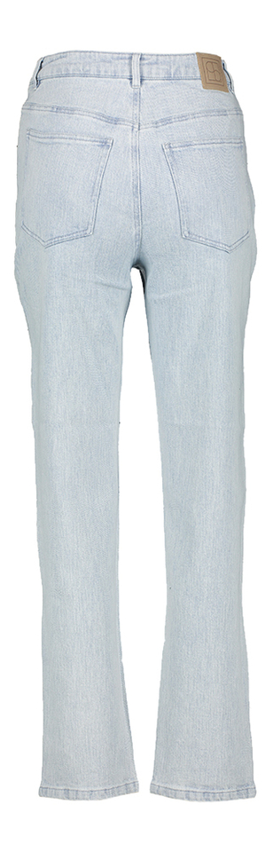 Lichtblauwe jeans met strass detail Soaked In Luxury 