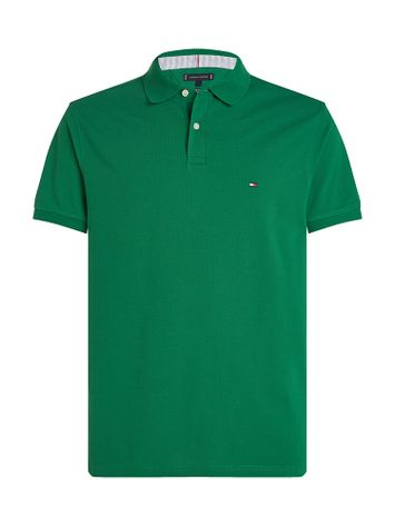 Groene polo met merklogo Tommy Hilfiger 