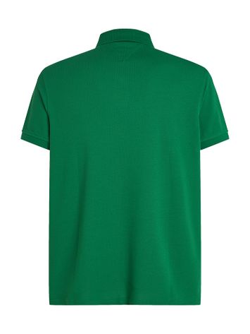 Groene polo met merklogo Tommy Hilfiger 