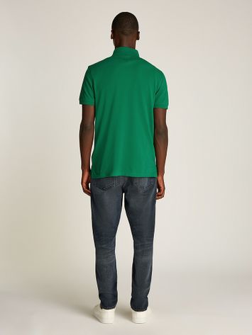 Groene polo met merklogo Tommy Hilfiger 