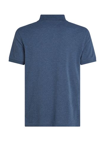 Blauwe polo met merklogo Tommy Hilfiger