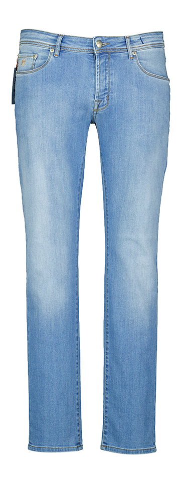 Licht blauwe slim fit Atelier Noterman