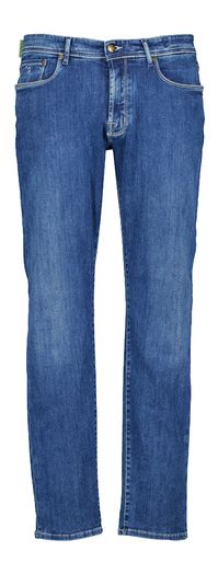 Donkerblauwe slim fit jeans Atelier Noterman 