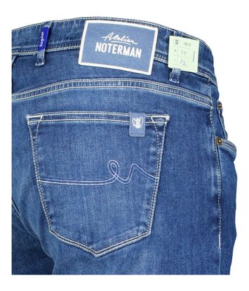 Donkerblauwe slim fit jeans Atelier Noterman 