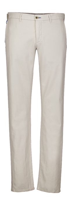Licht grijze geklede slim fit broek Atelier Noterman