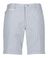 Jeansblauwe gestreepte short Atelier Noterman 