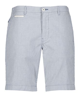 Jeansblauwe gestreepte short Atelier Noterman