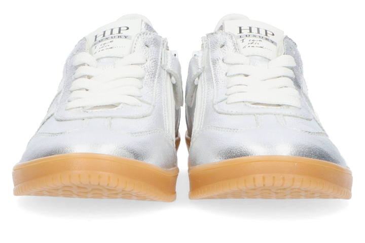 Zilver combi e lage sneakers HIP