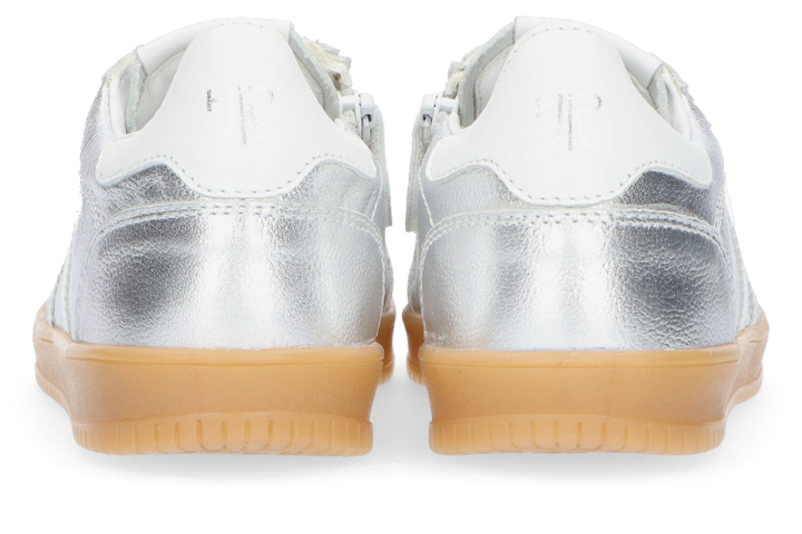 Zilver combi e lage sneakers HIP