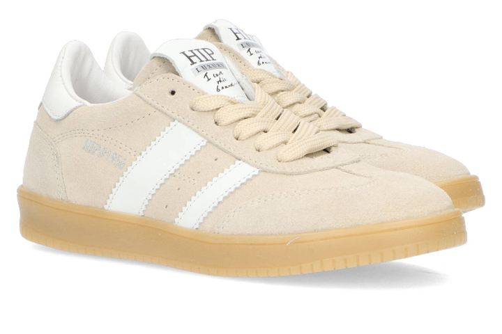 Beige lage sneakers Hip Shoe
