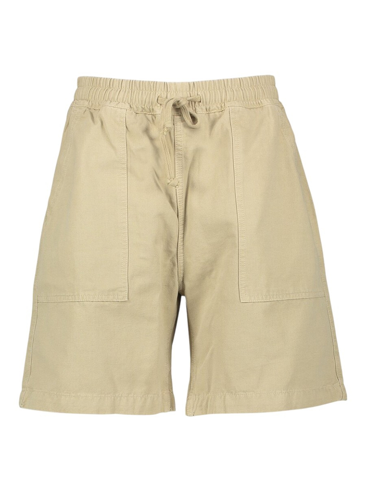 Beige katoenen short Service Works