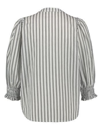 Zwart wit gestreept hemd Co'couture