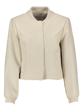 Beige cropped jasje Co'Couture