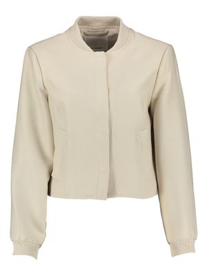 Beige cropped jasje Co'Couture