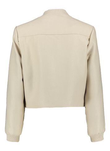 Beige cropped jasje Co'Couture