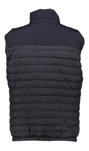 Beige/zwart omkeerbare bodywarmer Agiato 