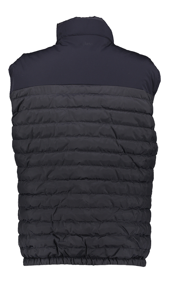 Beige/zwart omkeerbare bodywarmer Agiato 