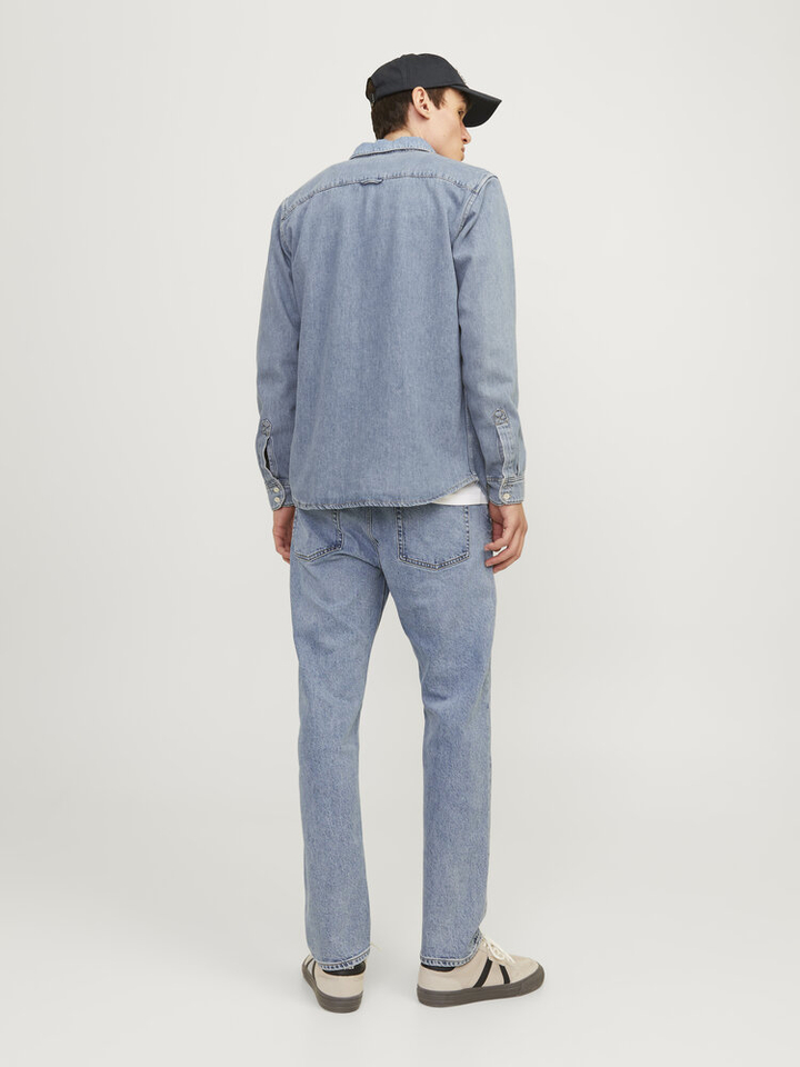 Licht blauwe jeans in relaxed fit Jack & Jones