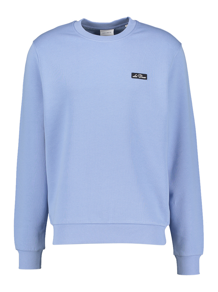 Blauwe katoenen sweater Les Deux