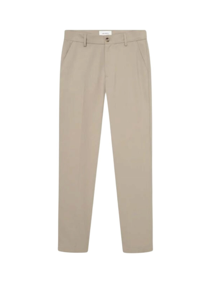 Beige regular fit broek Como Les Deux