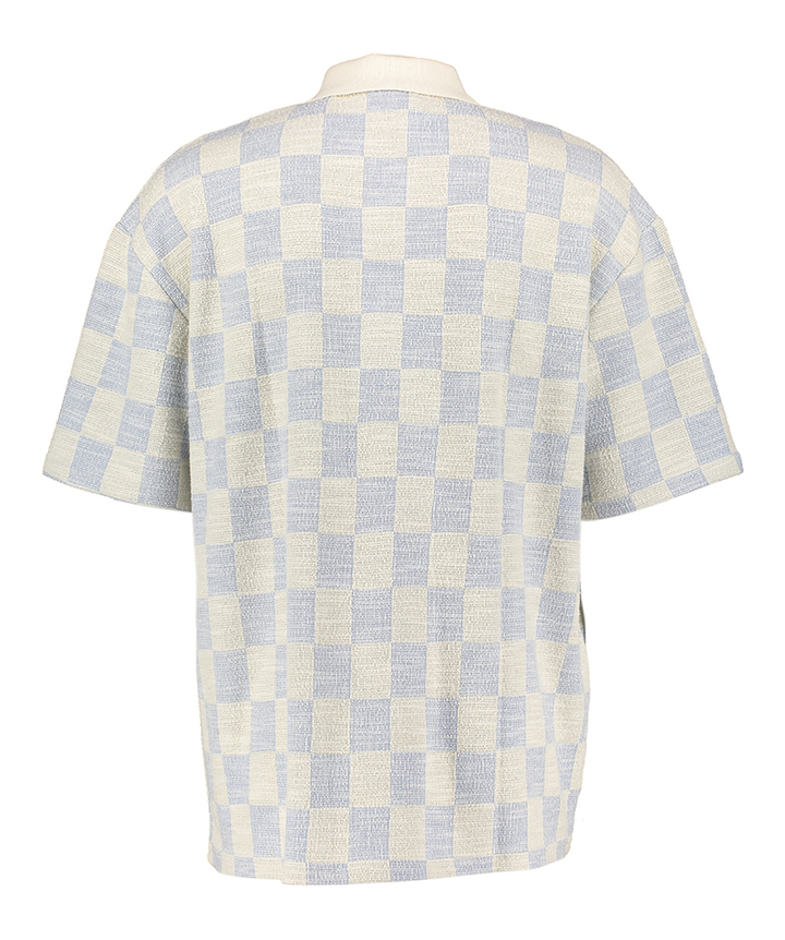 Geruite polo met korte mouwen Les Deux