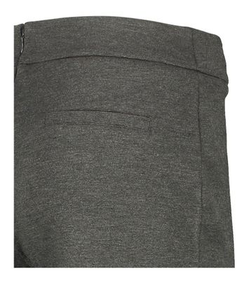 Donkergrijze comfortabele enkelbroek  met stretch Knack Staud 