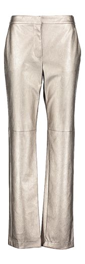 Zilverkleurige metallic broek Twinset