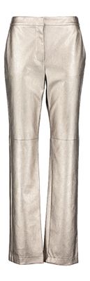 Zilverkleurige metallic broek Twinset