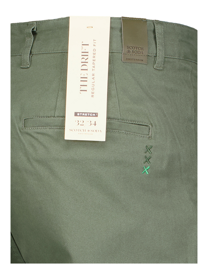 Kaki broek Scotch & Soda
