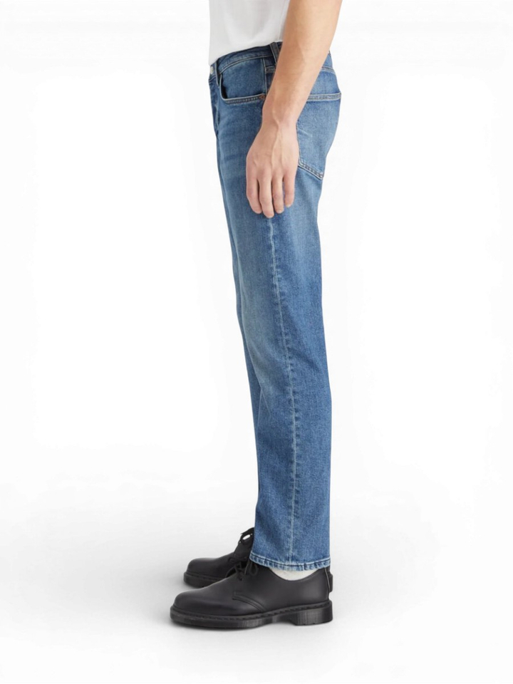 Blauwe classic straight fit jeans The Zee Scotch & Soda