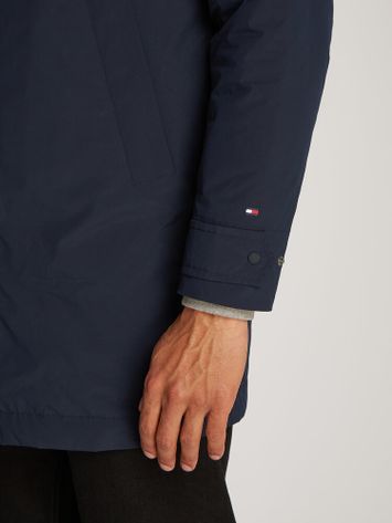 Donkerblauwe regenjas Tommy Hilfiger 