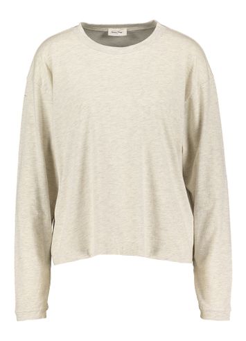 Beige t-shirt met lange mouwen en schakering Ypa American Vintage