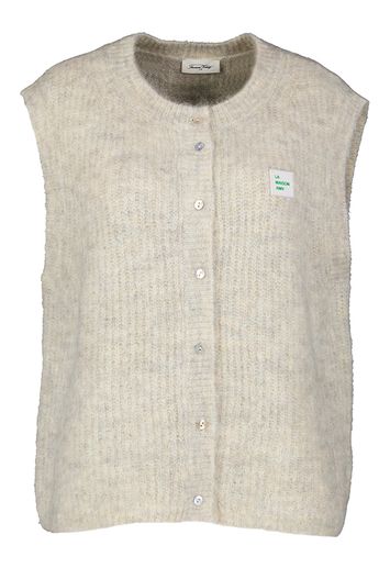 Greige wollen gilet East American Vintage
