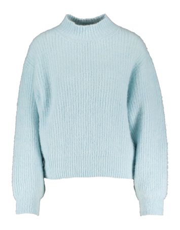 Ijsblauwe wollen pull Nen American Vintage