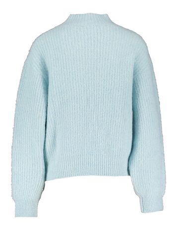 Ijsblauwe wollen pull Nen American Vintage