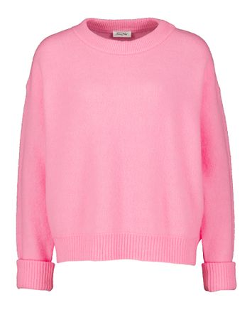 Roze wollen sweater met ronde hals Vito American Vintage