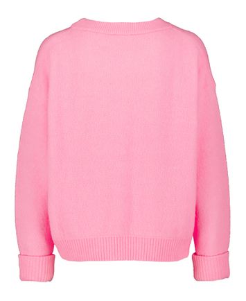 Roze wollen sweater met ronde hals Vito American Vintage