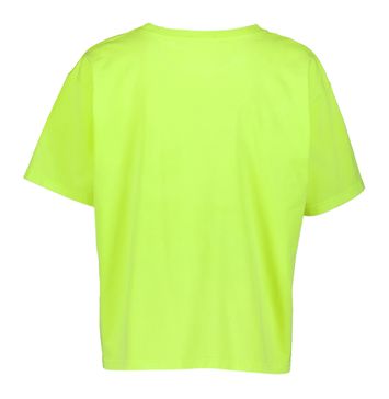 Fluo gele oversized t-shirt American Vintage 