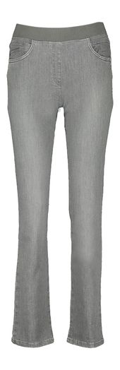Grijze slim fit jeans met elastiek Pamina Raphaela