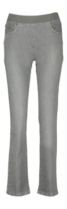 Raphaela by Brax Grijze slim fit jeans met elastiek Pamina Raphaela