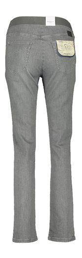 Grijze slim fit jeans met elastiek Pamina Raphaela