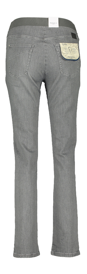 Grijze slim fit jeans met elastiek Pamina Raphaela