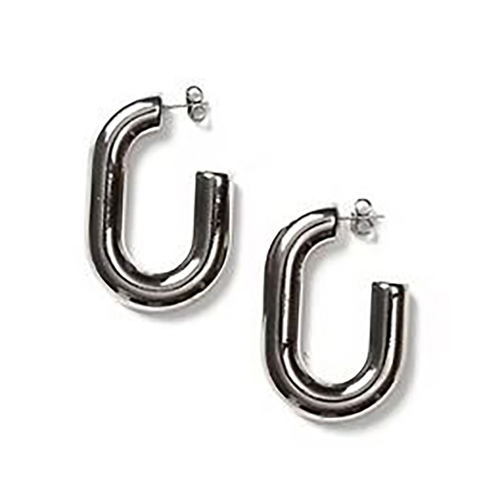 Destine oorbellen zilver Laurence Delvallez