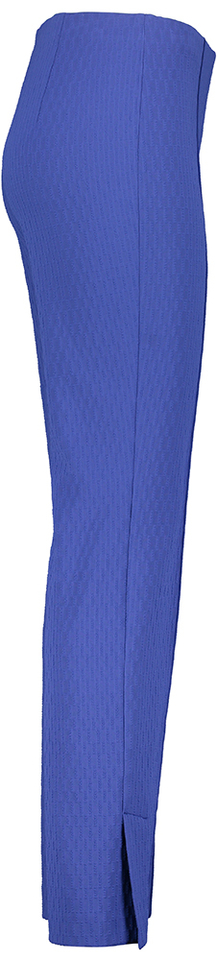 Kobalt blauwe comfortabele broek met elastiek Marccain